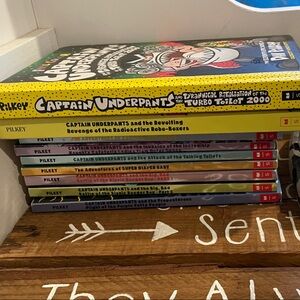 Captain Underpants Book Series Collection